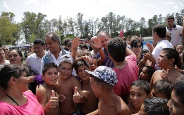 Scioli e Insaurralde se juntaron en Lomas