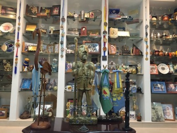 Ex intendente ya trabaja en su museo