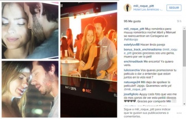 Más fotos íntimas de Vicuña y la China en Colombia