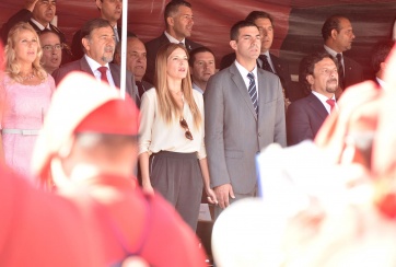 Macedo, “primera dama” salteña aunque Urtubey aún sin divorcio