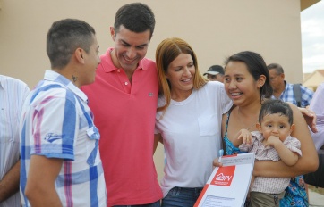 Macedo, “primera dama” salteña aunque Urtubey aún sin divorcio