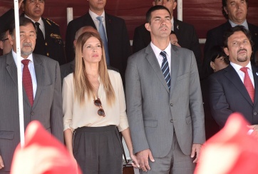 Macedo, “primera dama” salteña aunque Urtubey aún sin divorcio