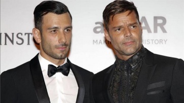 La foto prohibida del novio de Ricky Martin