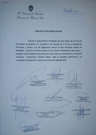 Empresas offshore: la oposición citó al Senado a Jorge Macri