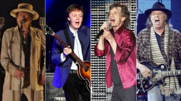 Paul McCartney, Rolling Stones y Roger Waters en un mismo show