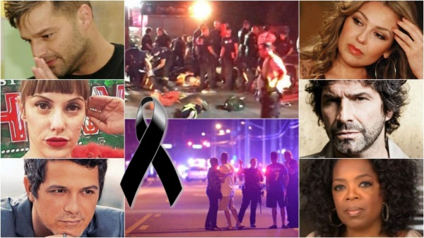 Famosos conmovidos por la masacre de Orlando