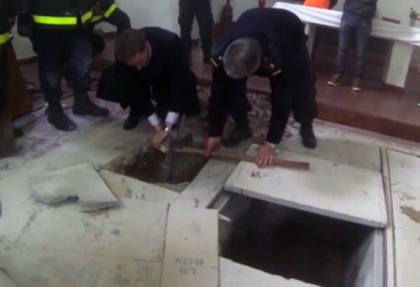 Caso López: descubren posibles bóvedas en el Monasterio de General Rodríguez