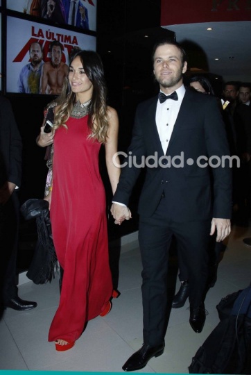 Benjamín Amadeo presentó públicamente a su novia