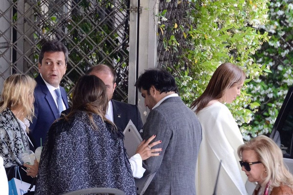 Vidal se reunió con Sergio Massa en un hotel de Buenos Aires por el Presupuesto y otros temas
