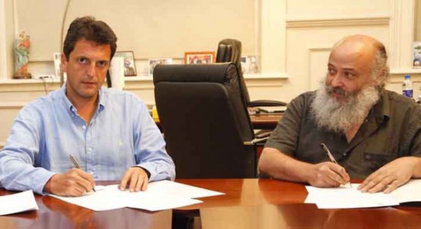 El massismo y el Evita vuelven a mostrarse juntos