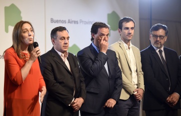 Vidal anunció aumento para comedores, menú obligatorio y transferencia de fondos a intendentes