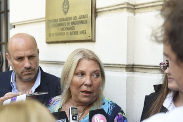 Carrió ratificó el pedido de jury contra el fiscal Scapolán y apuntó contra el massismo