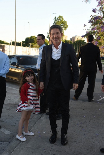 Los looks de los famosos en el homenaje a Adrián Suar
