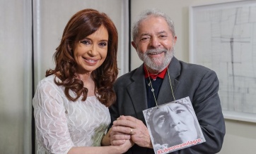CFK visitó Brasil y llevó intendentes bonaerenses