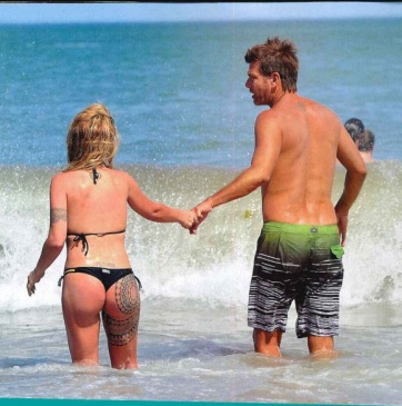 El tremendo tatuaje que se hizo Florencia Peña en la cola