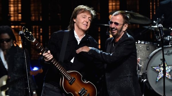 Dos ex Beatles volvieron a grabar juntos y lo mostraron en las redes
