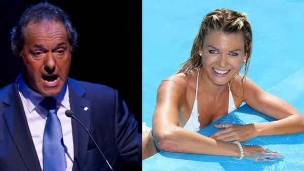 ¿Scioli, papá otra vez? Su joven novia estaría embarazada