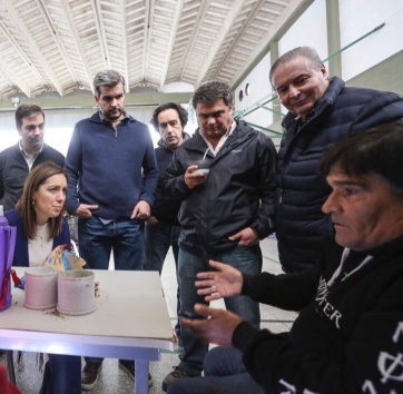 Fuerte presencia del gobierno en Salto: Vidal, López Medrano y Peña visitaron la ciudad