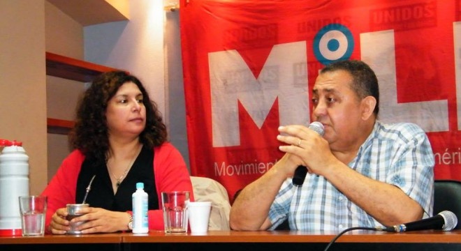 El juicio, D'Elía y el apoyo con más amor