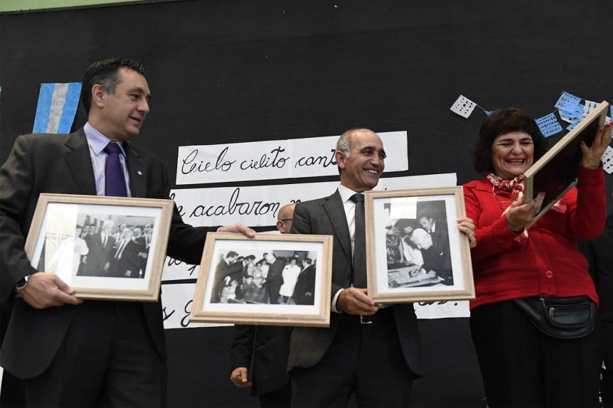Salvador y Finocchiaro estuvieron en La Matanza, el distrito que obsesiona a Cambiemos
