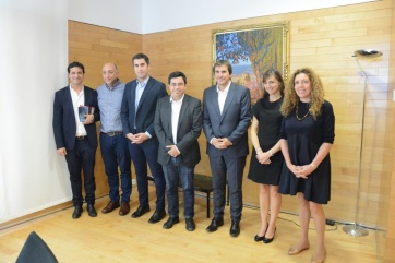 En Barcelona, legisladores bonaerenses se reunieron con el alcalde en funciones Gerardo Pisarello