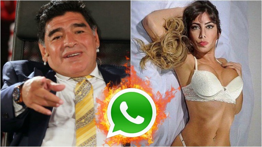 Los audios de Maradona a su amante