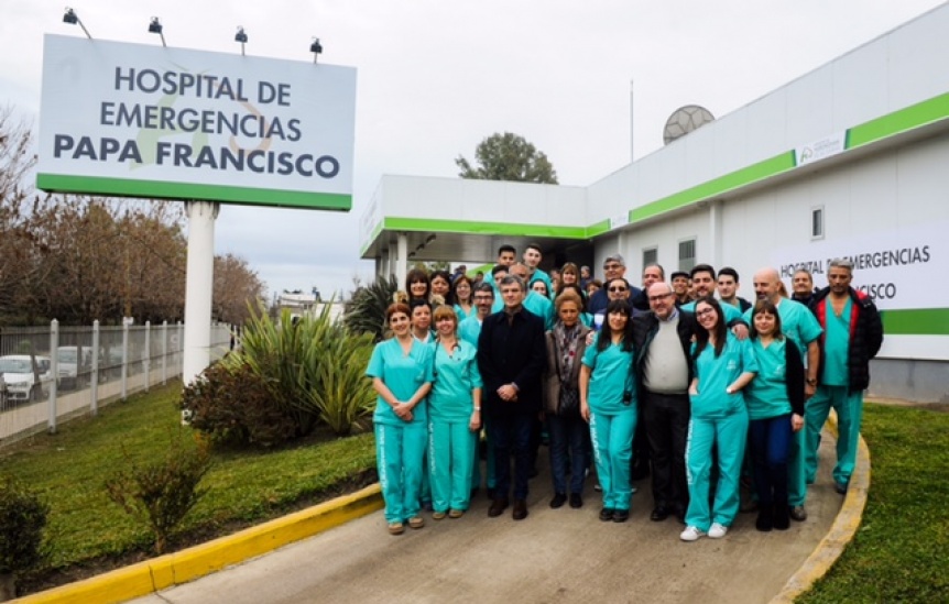 En Hurlingham transformaron un UPA 24 en un hospital municipal