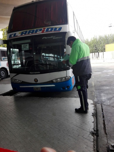 La Provincia realiza operativos de fiscalización sorpresa a los transportes públicos y de carga