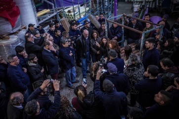 Cristina se metió en el Conurbano y volvió a mostrar la agonía del sector PyME