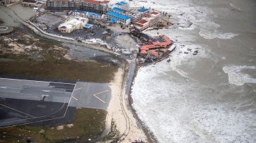 Las fotos devastadoras del paso del huracán Irma por el Caribe