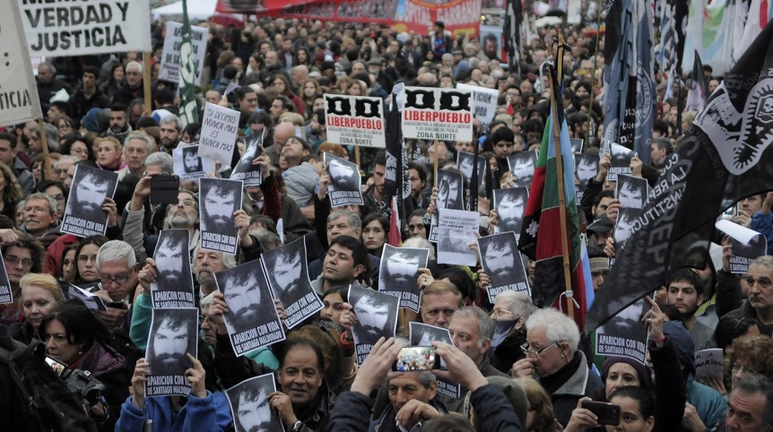 Marcha antigrieta: por López y por Santiago hasta la Gobernación