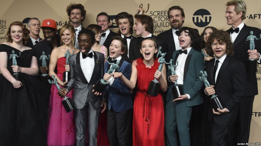 Dos actores de la serie de Netflix 'Stranger Things', enamorados