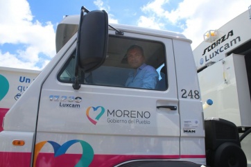 Festa presentó el nuevo sistema de recolección municipal