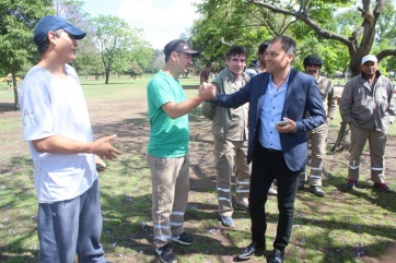 Festa presentó el nuevo sistema de recolección municipal