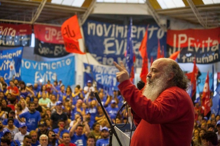 Cooperativistas de La Plata trompearon al hijo de Emilio Pérsico