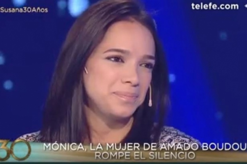 La pareja de Amado Boudou estuvo en el living de Susana