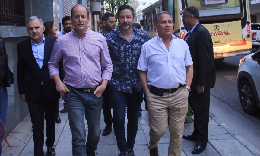 Acá están, estos son los ocho diputados que formarán el bloque de los intendentes
