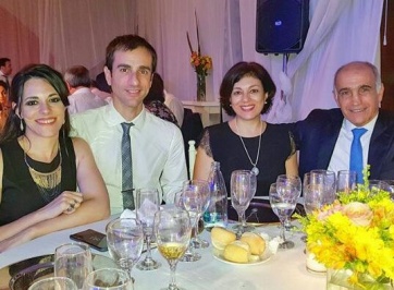 Serán felices y comerán perdices: se casaron la senadora y el senador