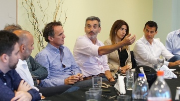 Randazzo sigue de recorrida y realizó parada en la Primera