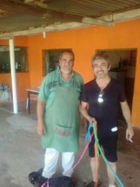 Ricardo Darín como nunca lo viste: bajó a una parrilla en la ruta