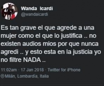 Wanda Nara salió al cruce de Máxi López y Ángel De Brito