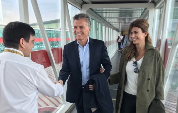 Macri, con la búsqueda de inversiones de por medio, llegó a Rusia