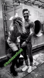 Cubero y un provocativo video con la ex de Facundo Moyano