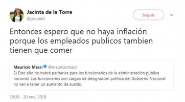Hija de ministro en llamas: tras quedarse sin laburo descargó su furia en Twitter