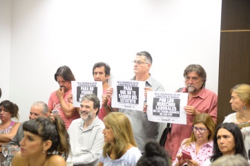 Unidad Ciudadana ondeó la bandera de la Educación en la Legislatura