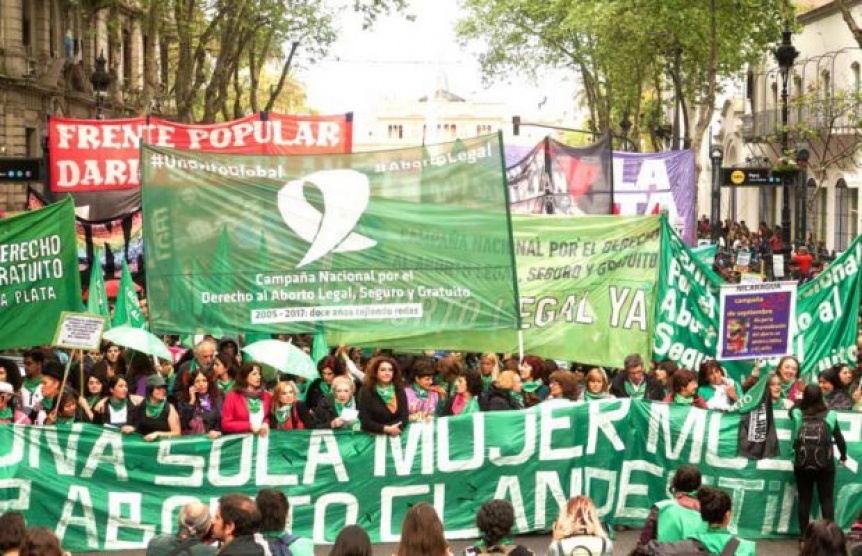 El antiabortismo ya tiene su hinchada en el Congreso