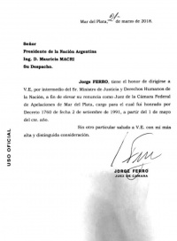 Renunció el juez federal de Mar del Plata acusado de trata