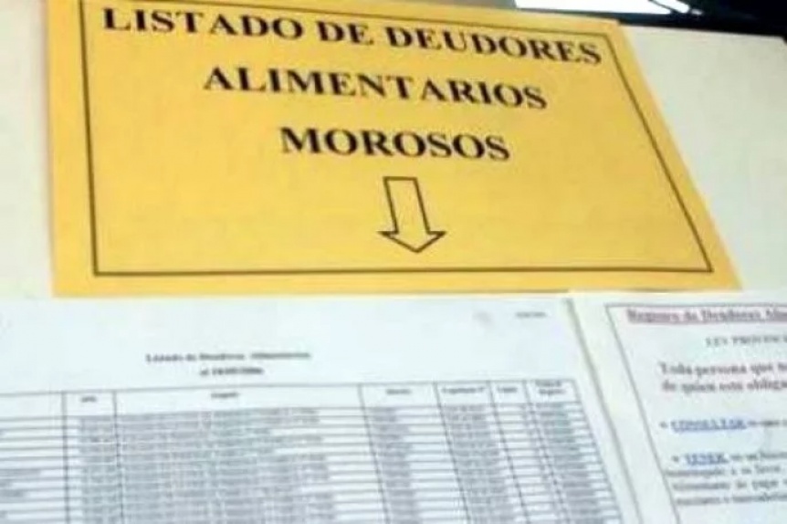 Los deudores alimentarios no podrán ser candidatos ni presentarse para cargos en la Justicia