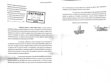 Resurge polémica por el monopolio energético en la Provincia: le piden explicaciones a Vidal