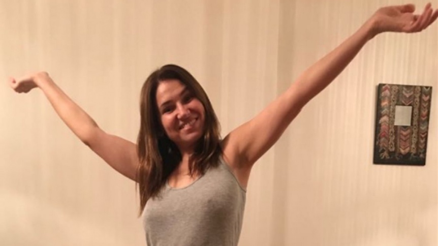 Fernanda Iglesias bajó diez kilos en tres meses con coach de Whatsapp